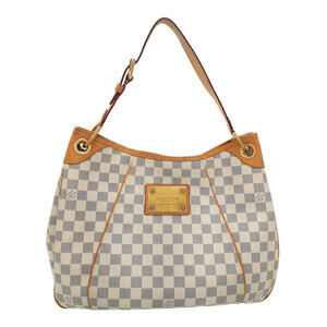 Louis Vuitton Damier Azur White Galliera Semi Shoulder Bag